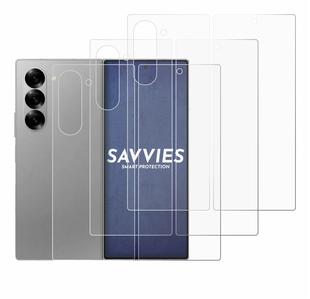Image of the device Samsung Galaxy Z Fold 6 5G (Front+Back) with a wide variety of screen protectors.