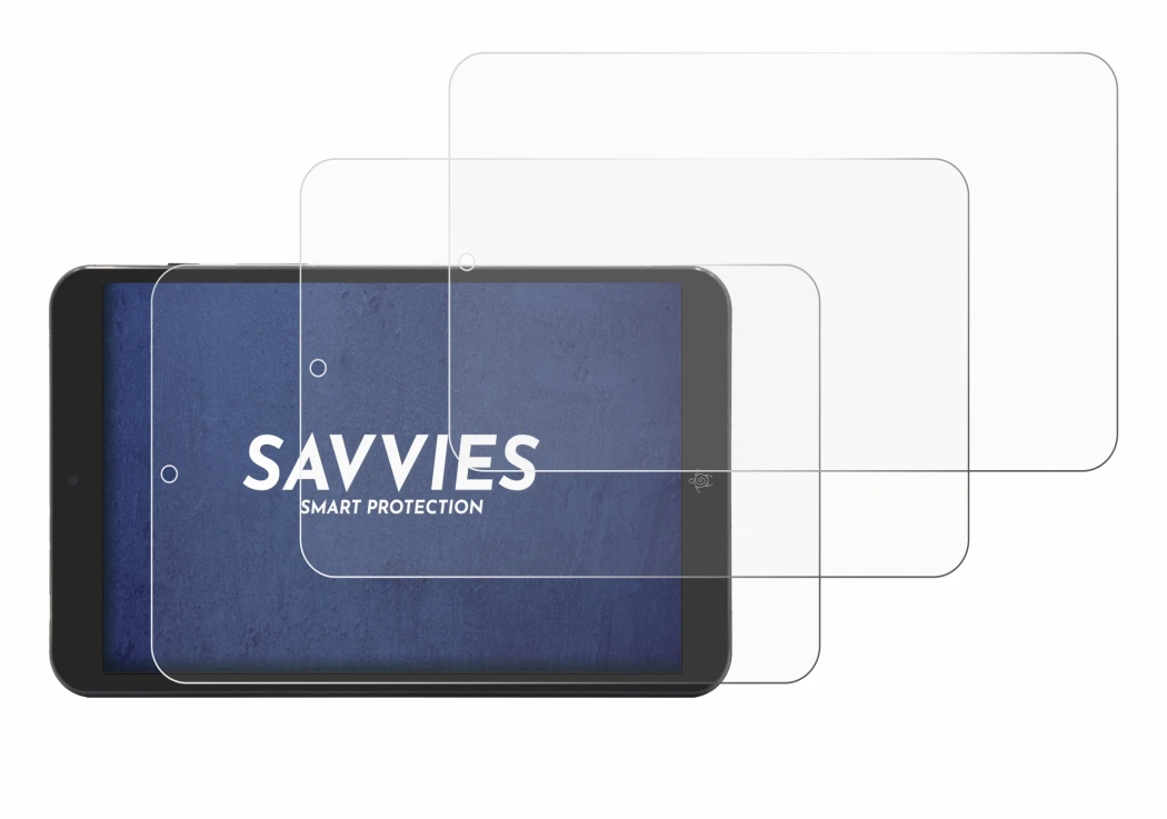 Image of the device Mediacom SmartPad Iyo 8 with a wide variety of screen protectors.
