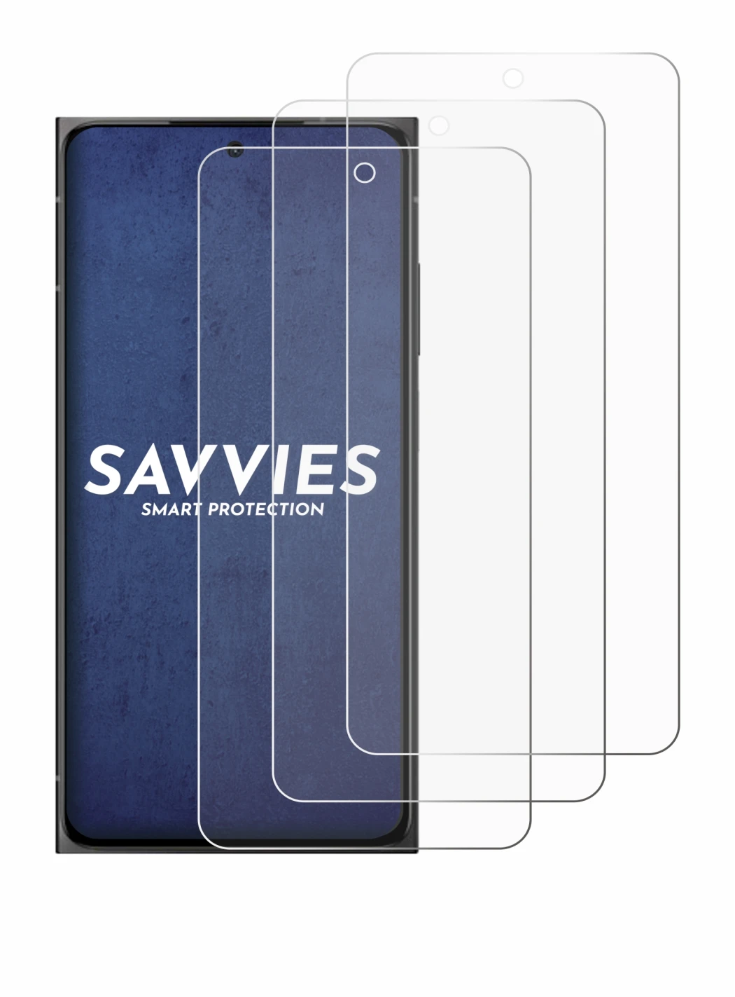 Image of the device HMD Skyline with a wide variety of screen protectors.