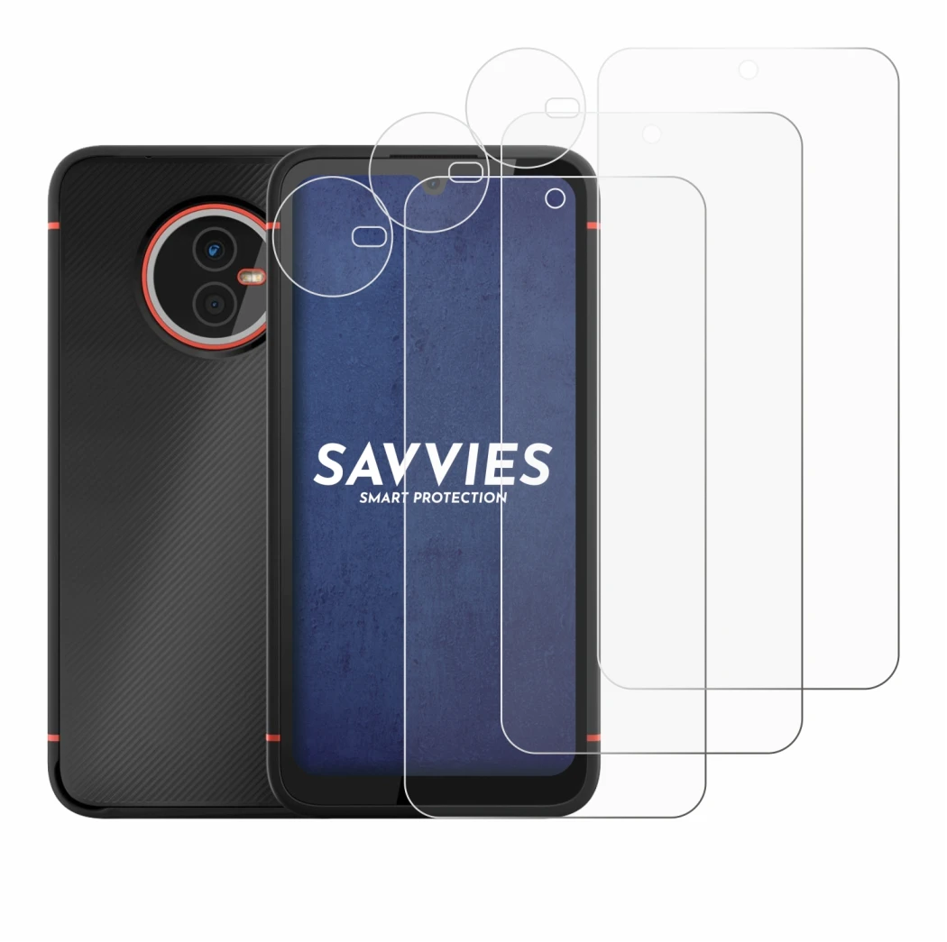 Image of the device Gigaset GX4 Pro (Front+Camera) with a wide variety of screen protectors.