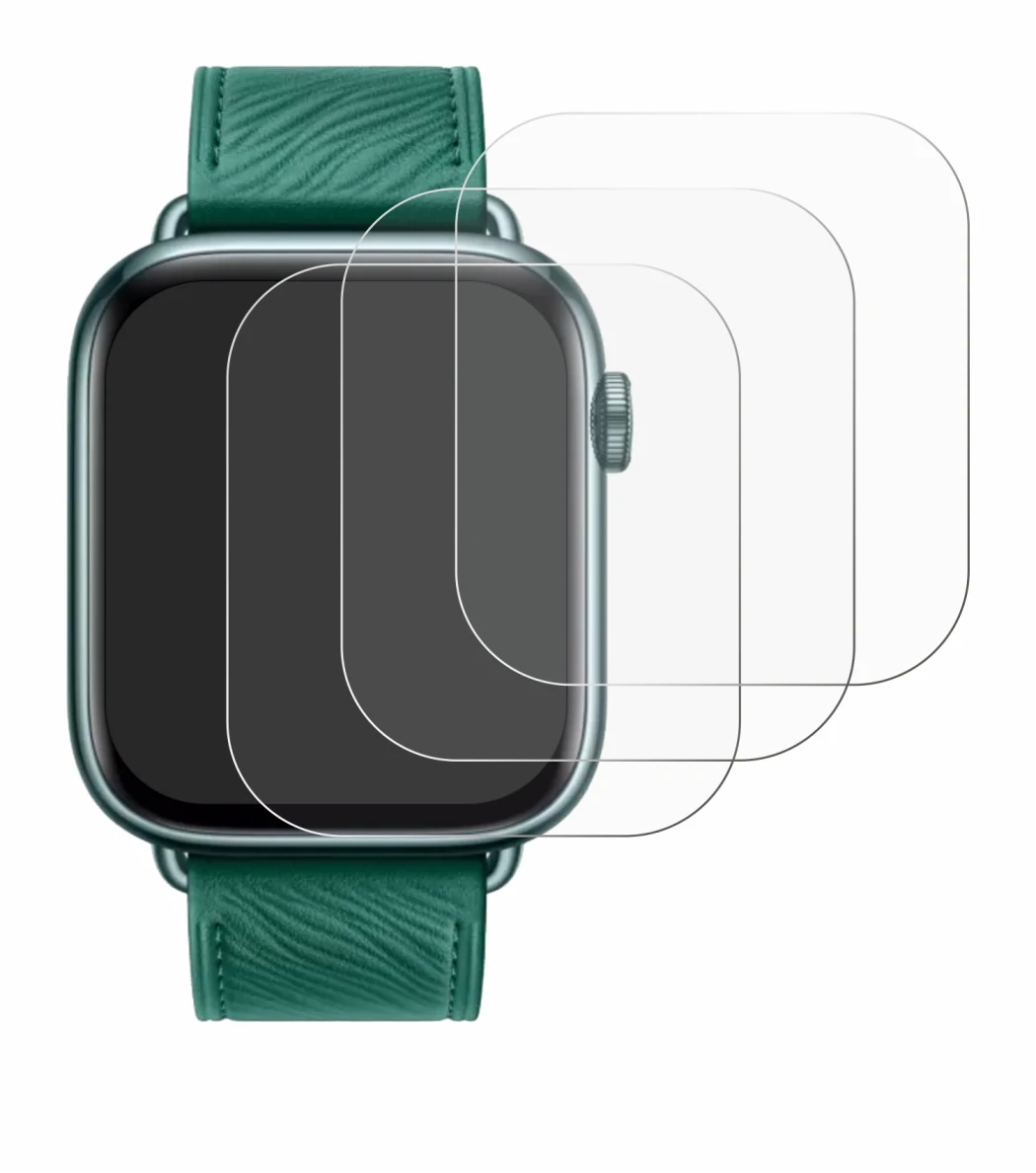 Image of the device Honor Watch 5 with a wide variety of screen protectors.