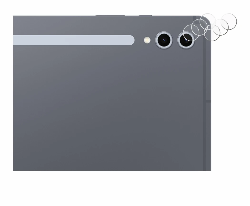 Image of the device Samsung Galaxy Tab S10 Ultra 5G (ONLY Camera Lens) with a wide variety of screen protectors.