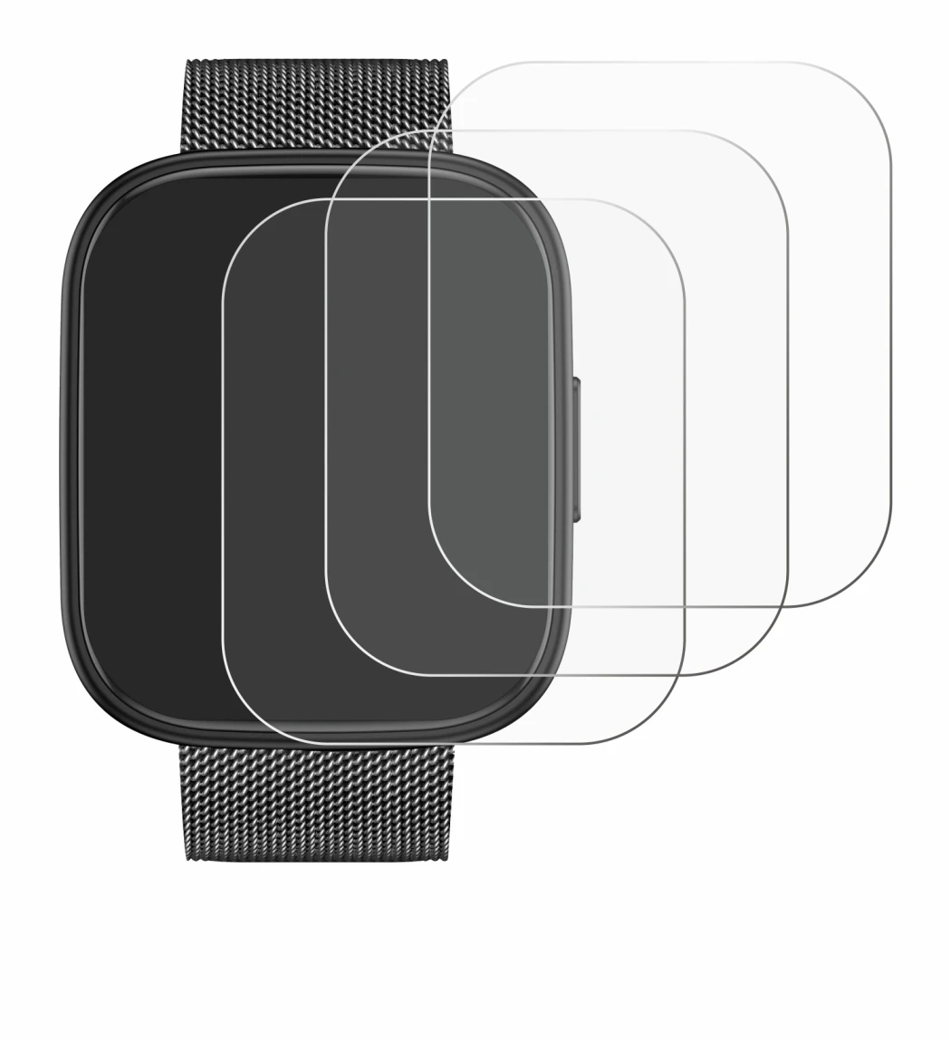 Image of the device Levowatch Doitx 3 with a wide variety of screen protectors.