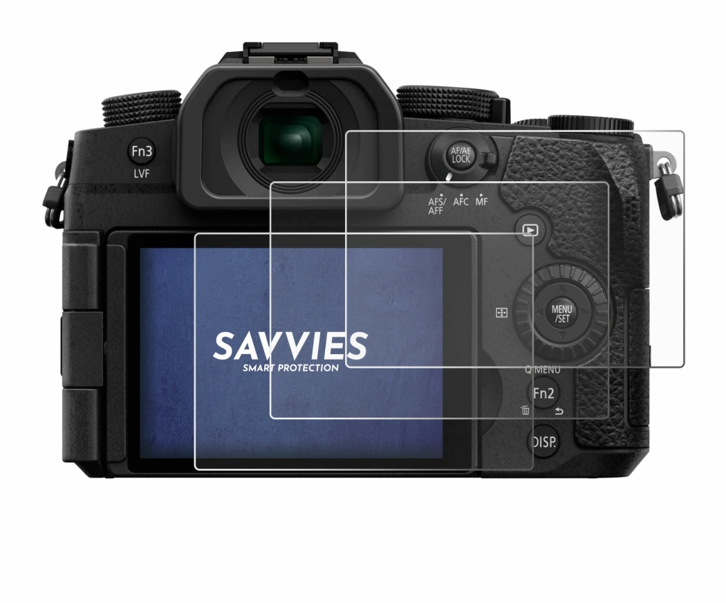Image of the device Panasonic Lumix DC-G97 with a wide variety of screen protectors.