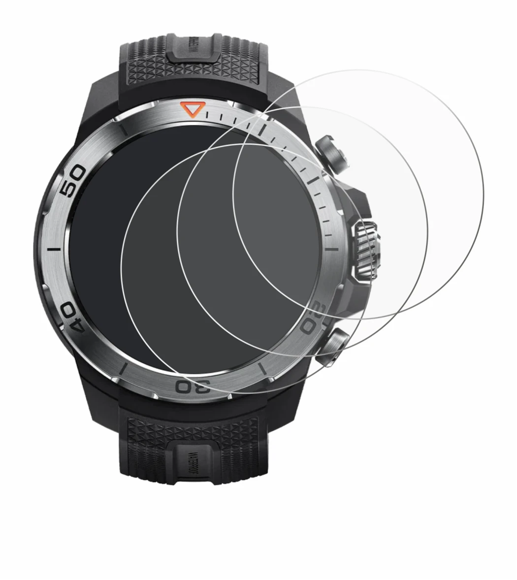 Image of the device Xiaomi Mibro GS Explorer with a wide variety of screen protectors.