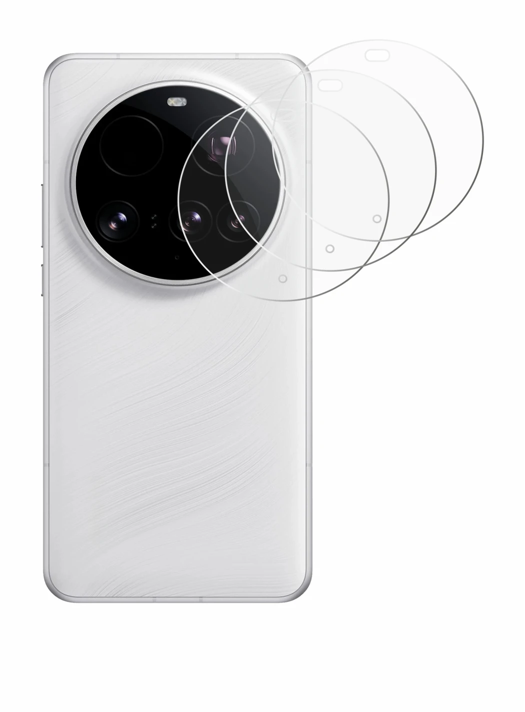 Image of the device Xiaomi 15 Ultra (ONLY Camera Lens) with a wide variety of screen protectors.