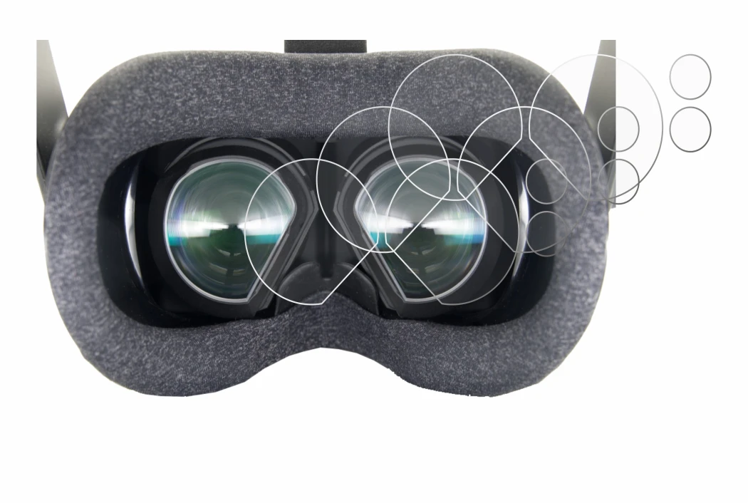 Image of the device Valve Index VR-Headset with a wide variety of screen protectors.