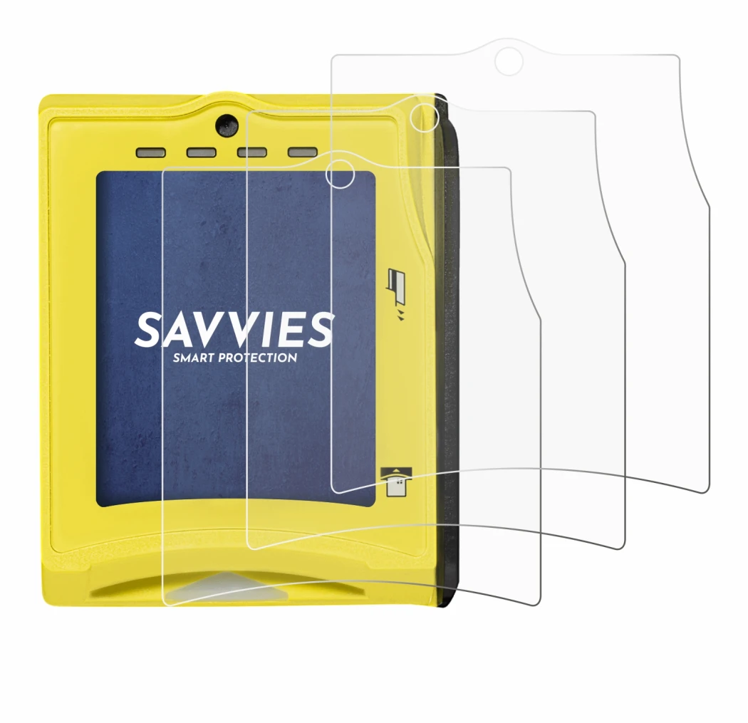 Image of the device Nayax VPOS TOUCH with a wide variety of screen protectors.