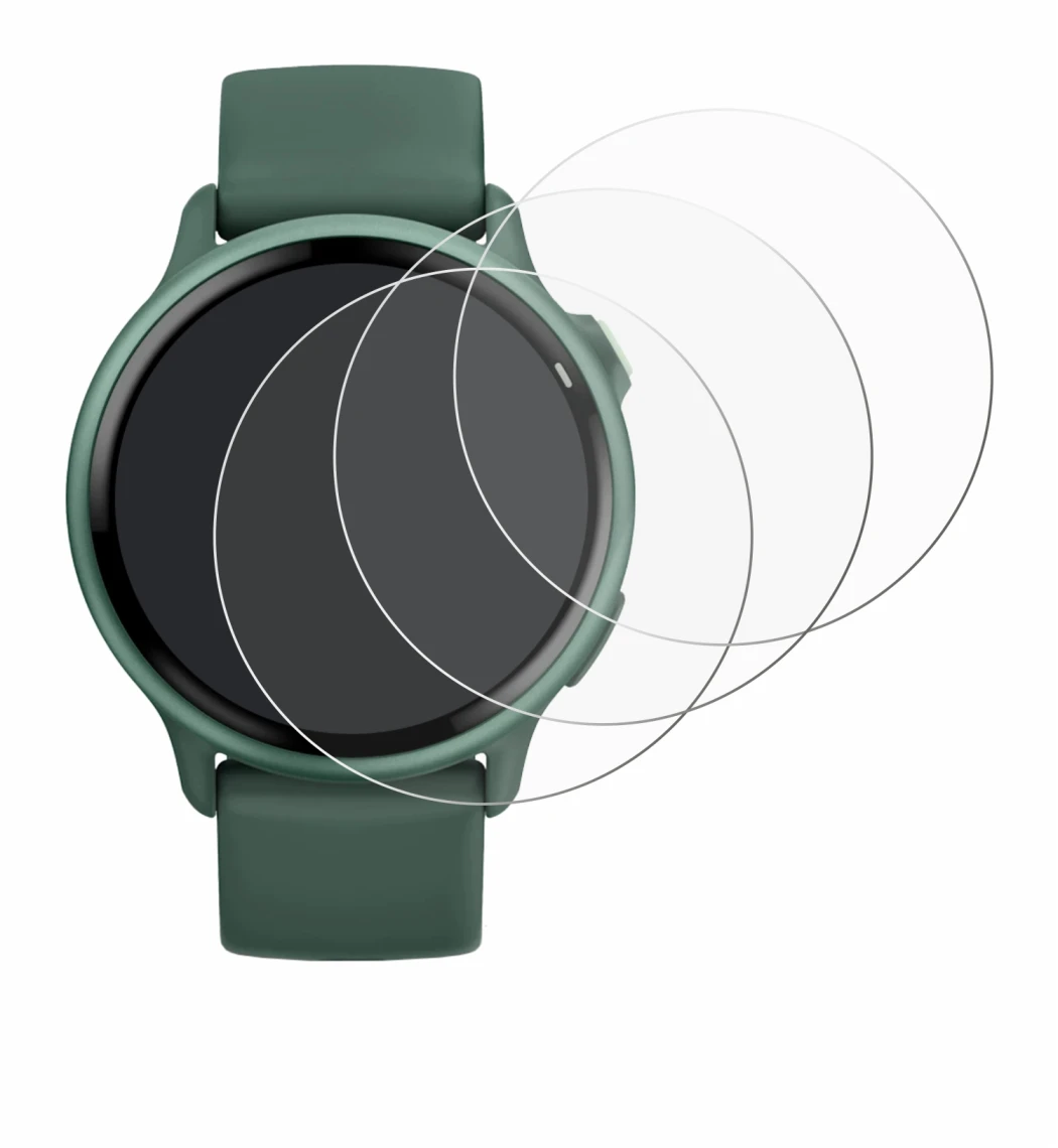 Image of the device Garmin vivoactive 6 with a wide variety of screen protectors.