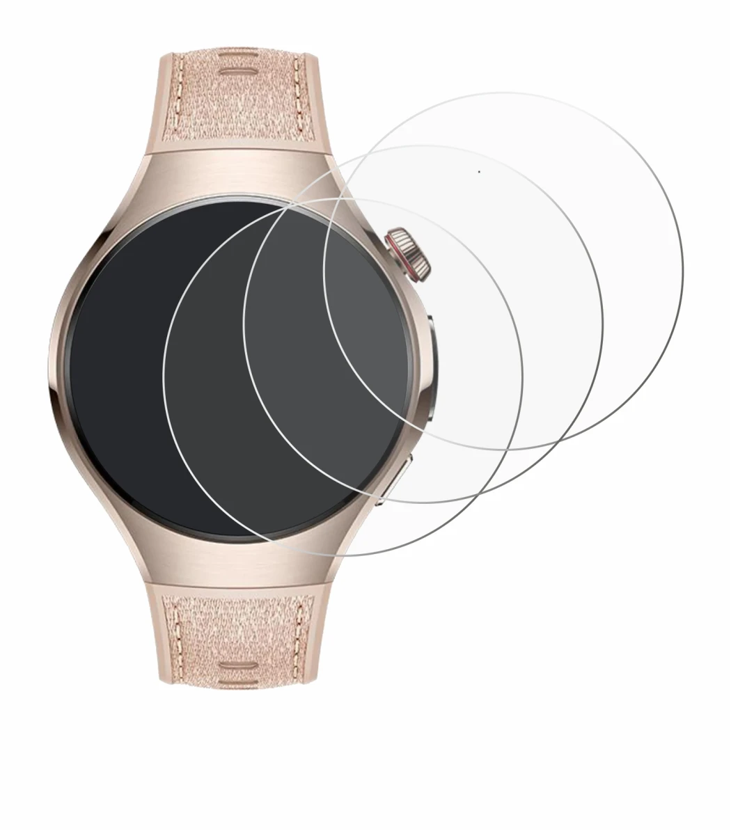 Image of the device Huawei Watch 5 (42 mm) with a wide variety of screen protectors.