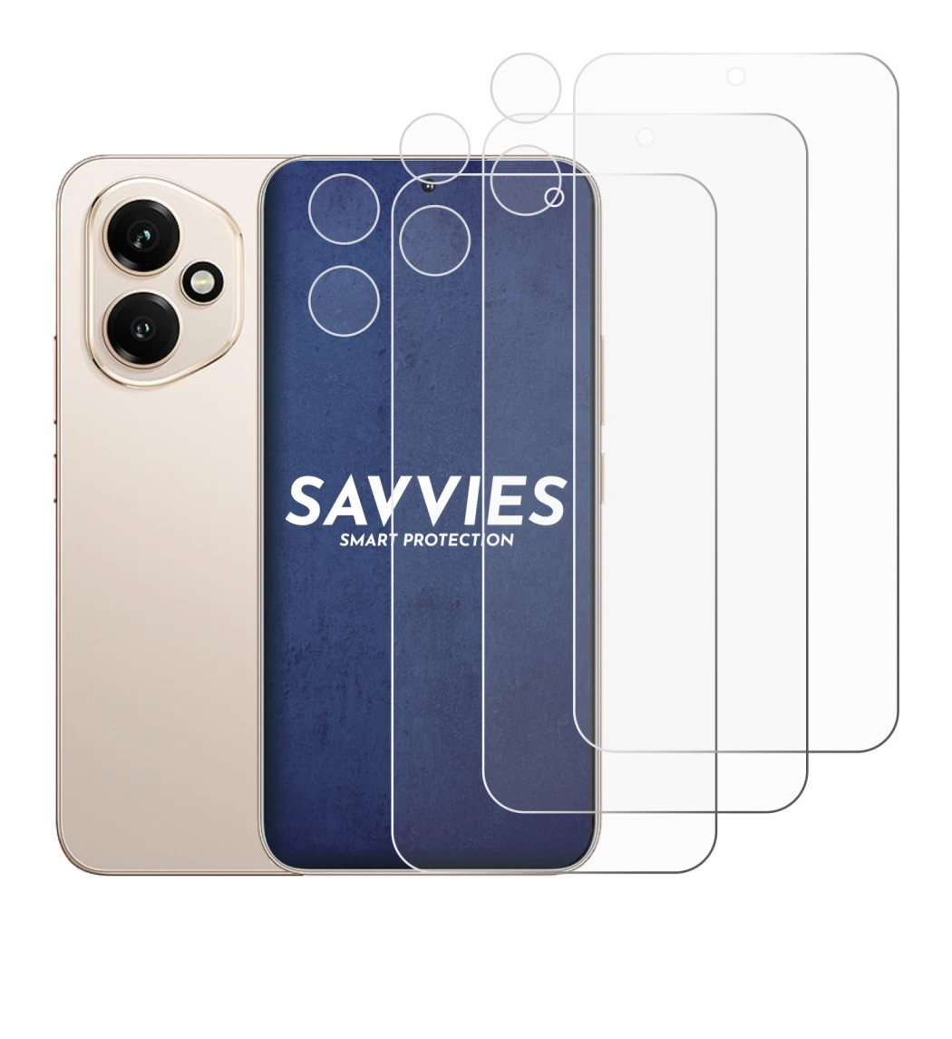 Image of the device Honor 400 (Front+Camera) with a wide variety of screen protectors.