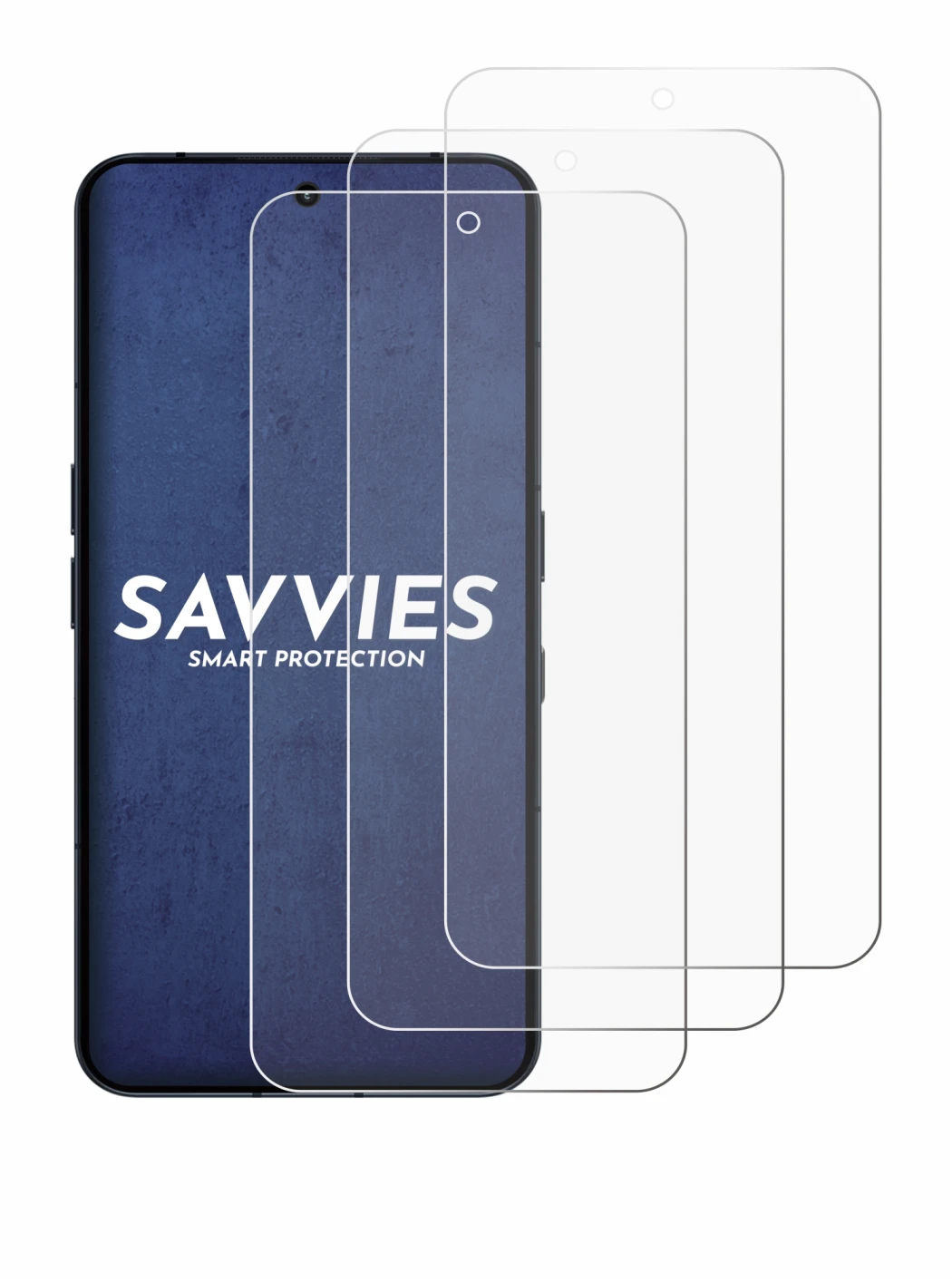 Image of the device Nothing Phone (3) with a wide variety of screen protectors.