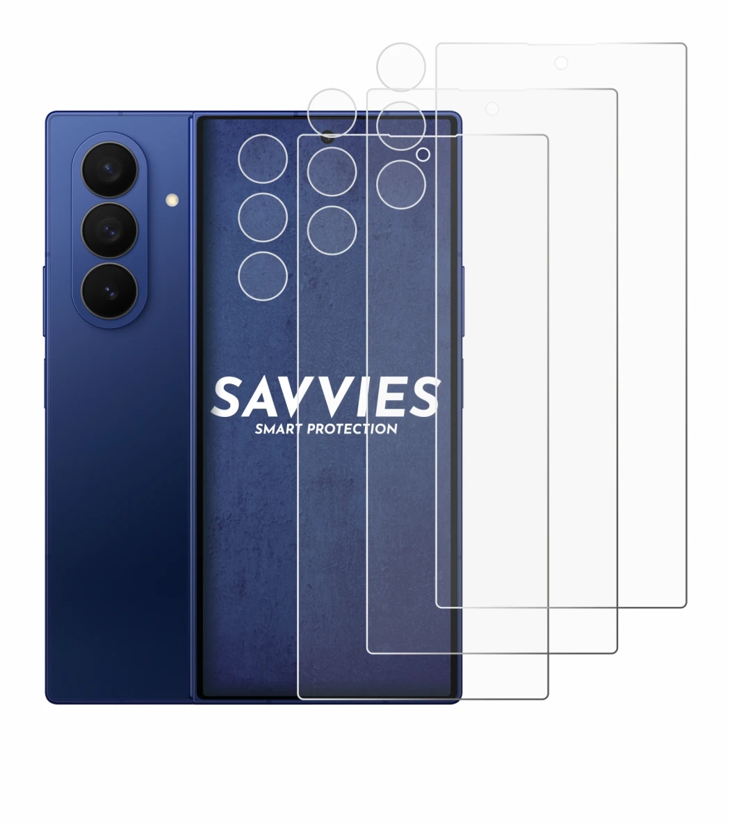 Image of the device Samsung Galaxy Z Fold 7 (Front+Camera) with a wide variety of screen protectors.