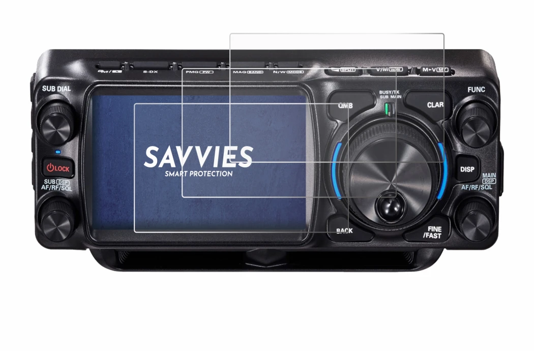 Image of the device Yaesu FTX-1 with a wide variety of screen protectors.