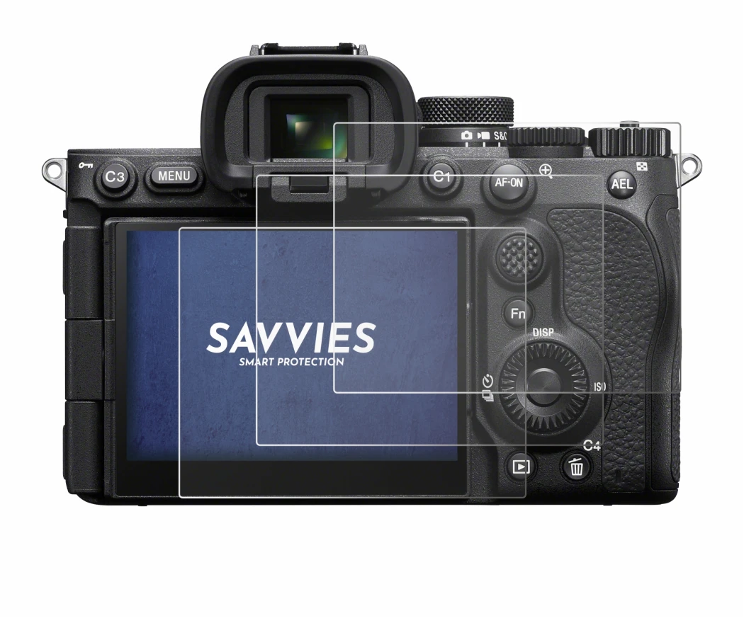 Image of the device Sony Alpha 7 V (ILCE-7M5) with a wide variety of screen protectors.