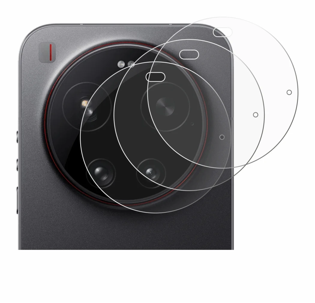 Image of the device Xiaomi 17 Ultra (ONLY Camera) with a wide variety of screen protectors.
