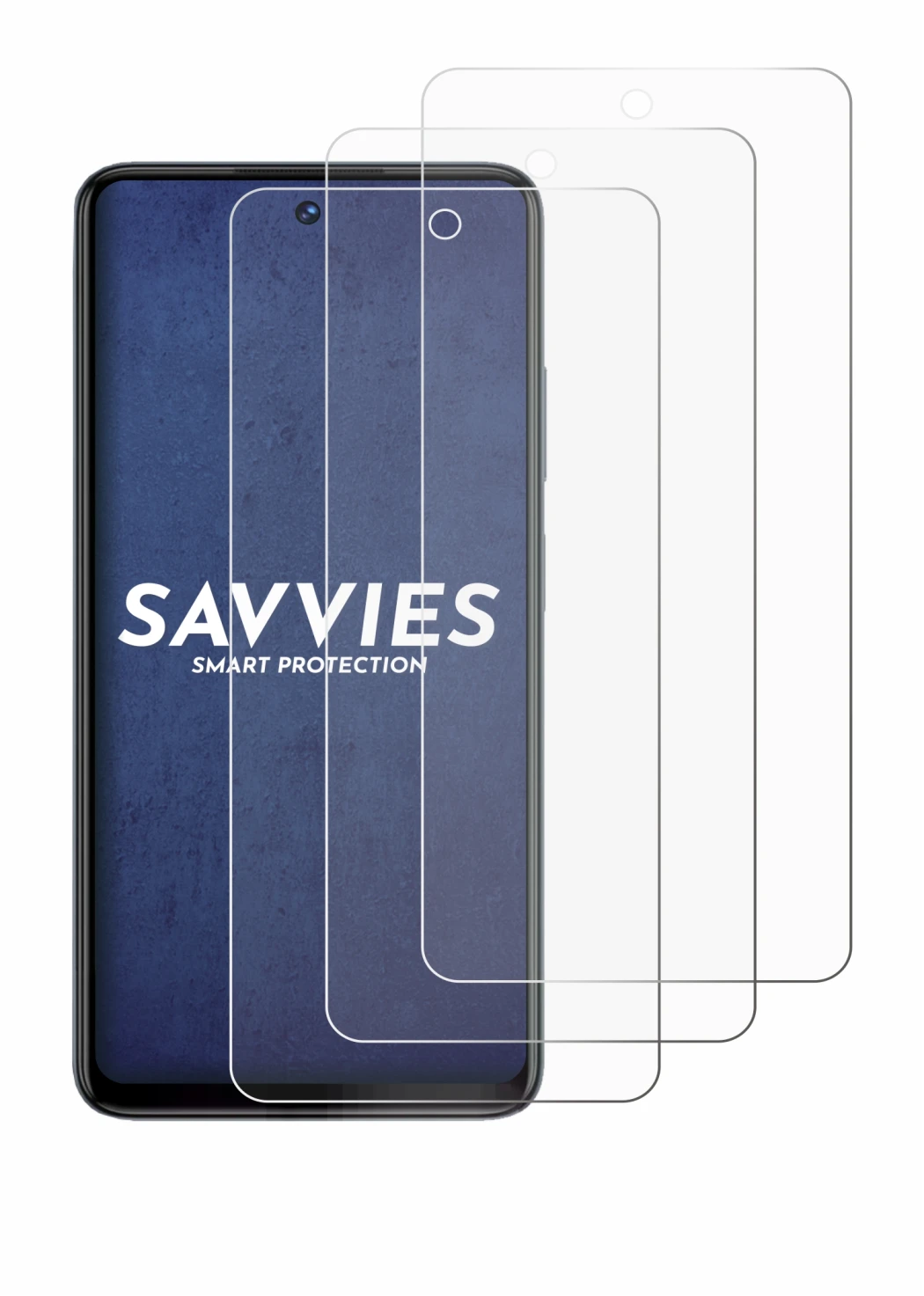 Image of the device Philips S7710 Omni 10 with a wide variety of screen protectors.