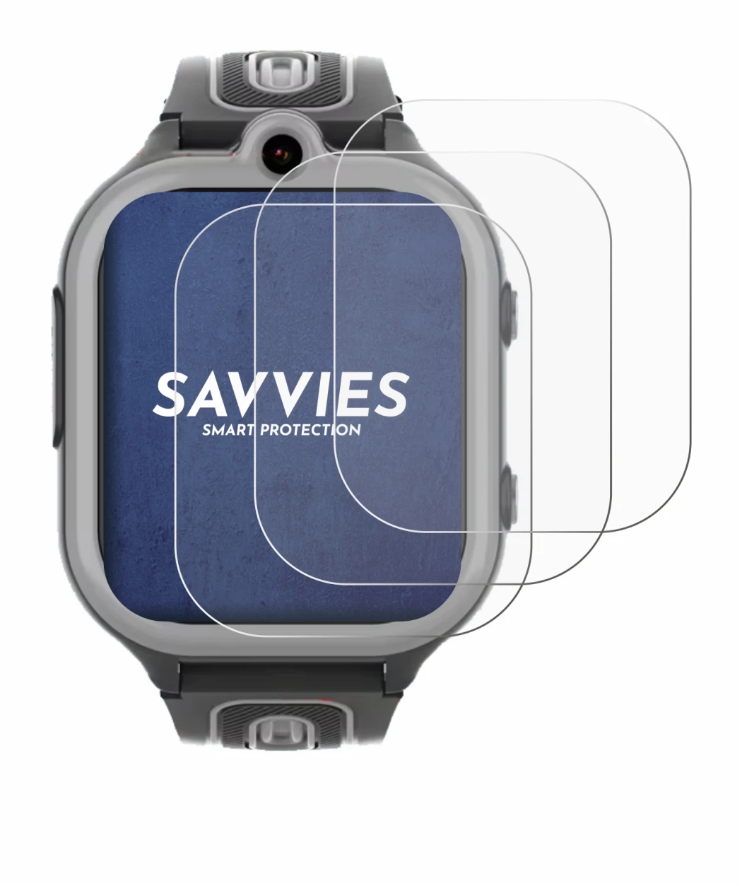 Image of the device Valdus DF91 with a wide variety of screen protectors.