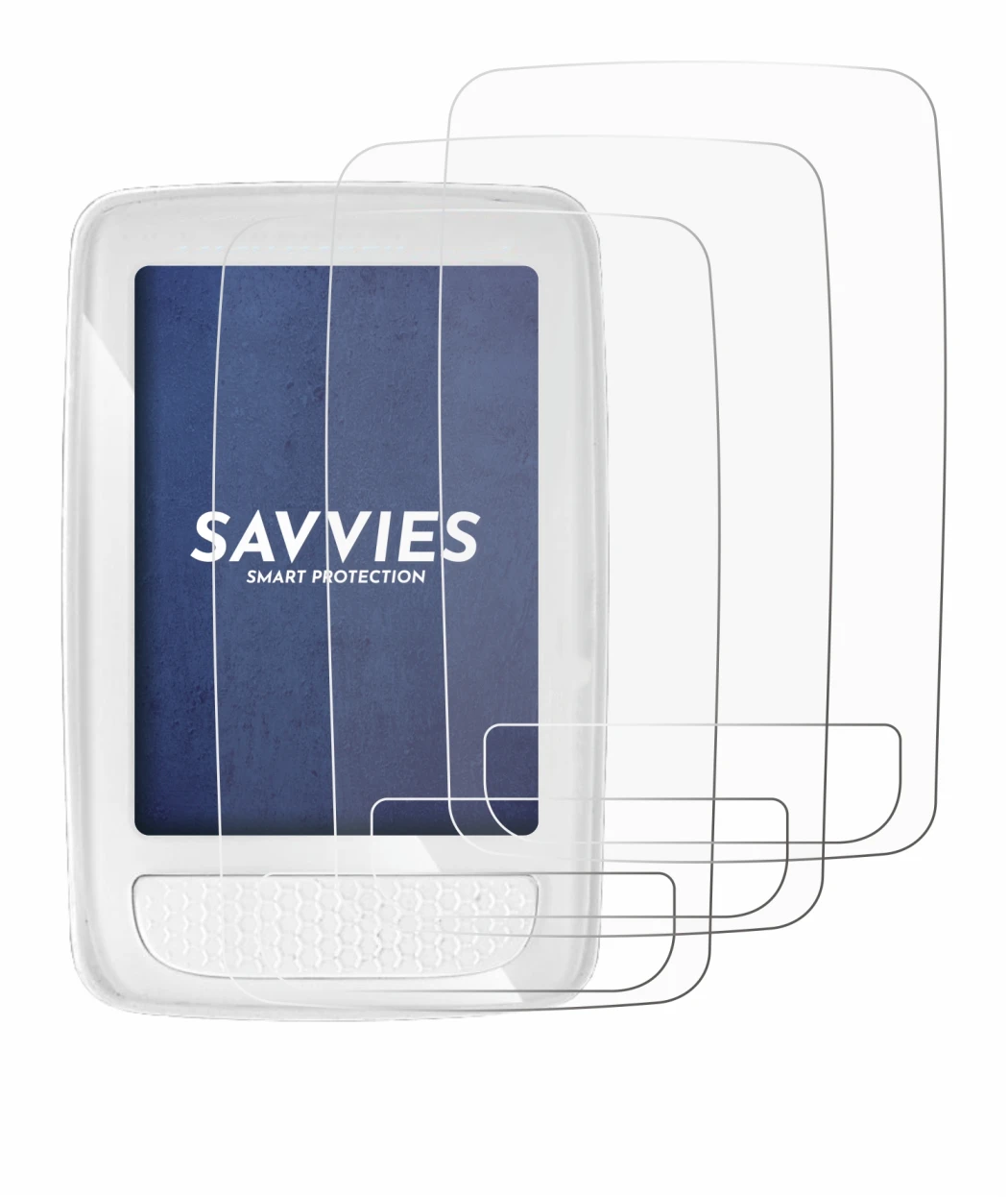 Image of the device Giant Axact 14W with a wide variety of screen protectors.