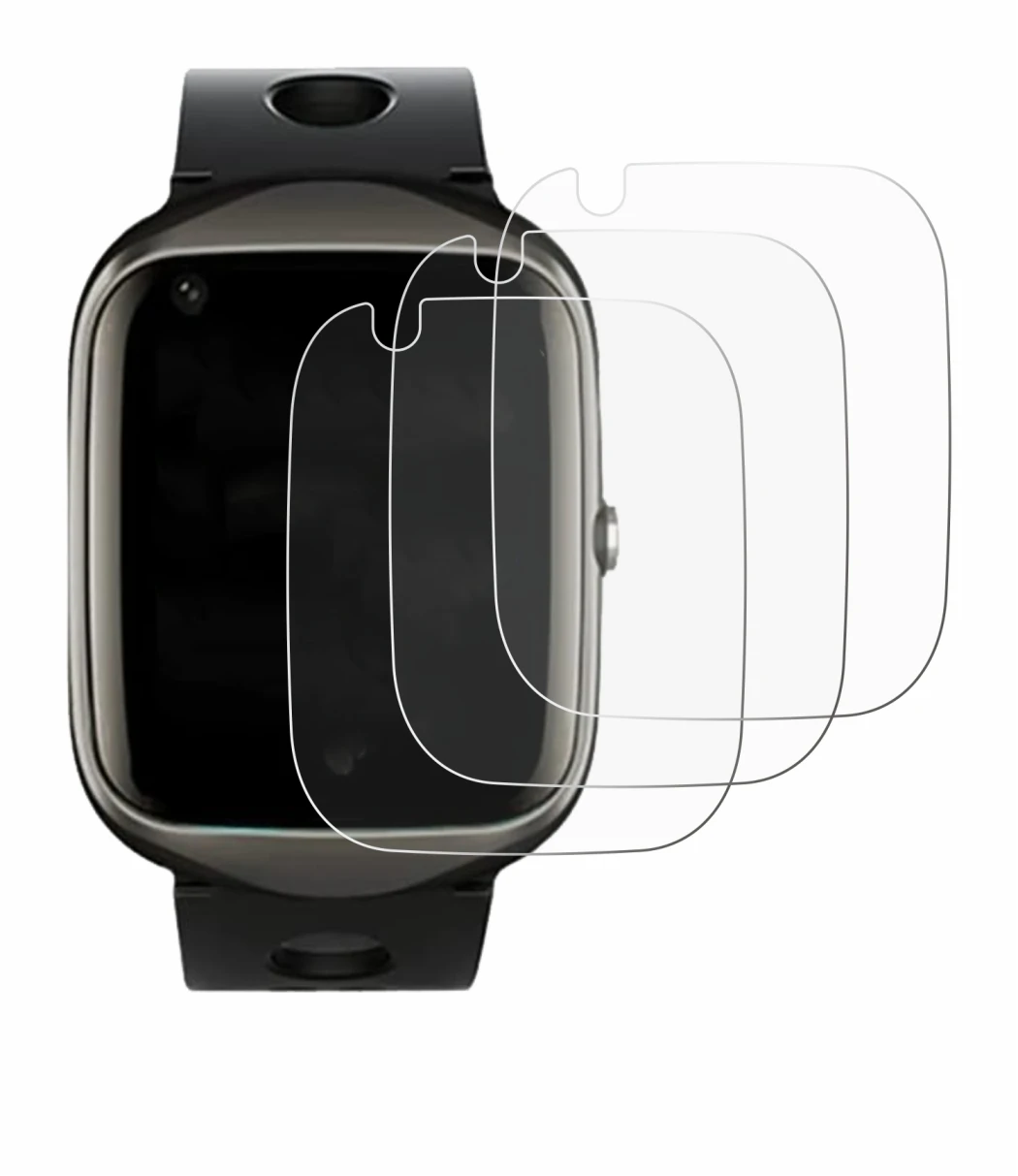 Image of the device ABUBU SmartWatch PBL2 with a wide variety of screen protectors.