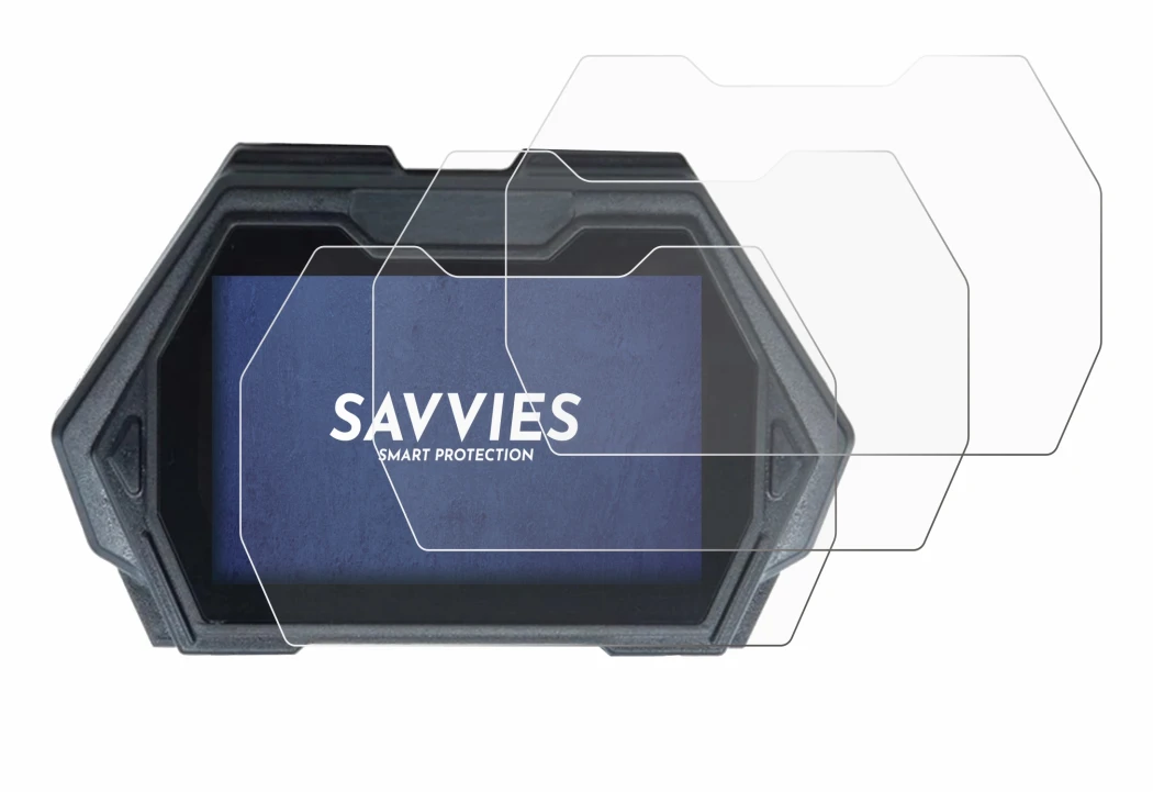 Image of the device Kukirin G3 Pro with a wide variety of screen protectors.