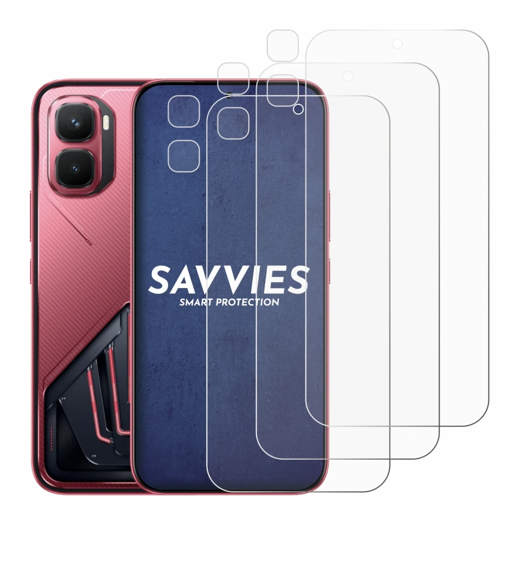 Image of the device Infinix GT 50 Pro (Front+Camera) with a wide variety of screen protectors.