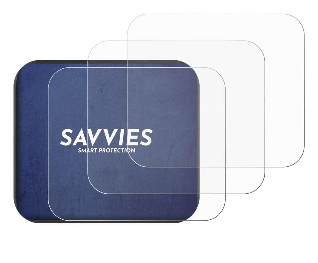 Image of the device Saphe T with a wide variety of screen protectors.