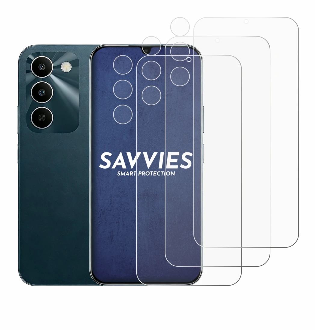 Image of the device realme C100 5G (Front+Camera) with a wide variety of screen protectors.