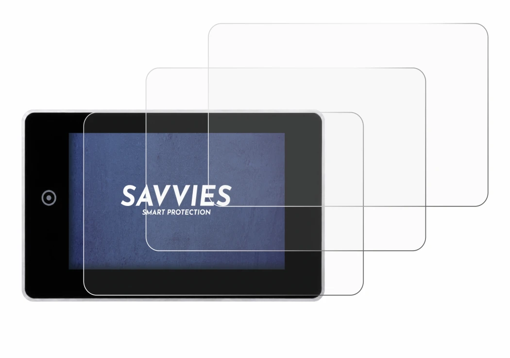 Image of the device Balearis PRO 3 with a wide variety of screen protectors.