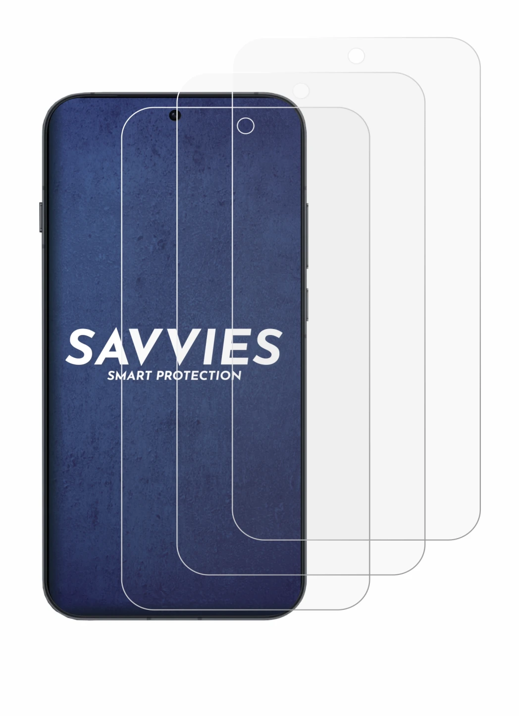 Image of the device Oppo Reno 16 Pro with a wide variety of screen protectors.