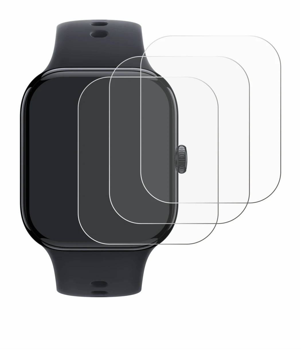 Image of the device Vivo Watch GT 2 with a wide variety of screen protectors.