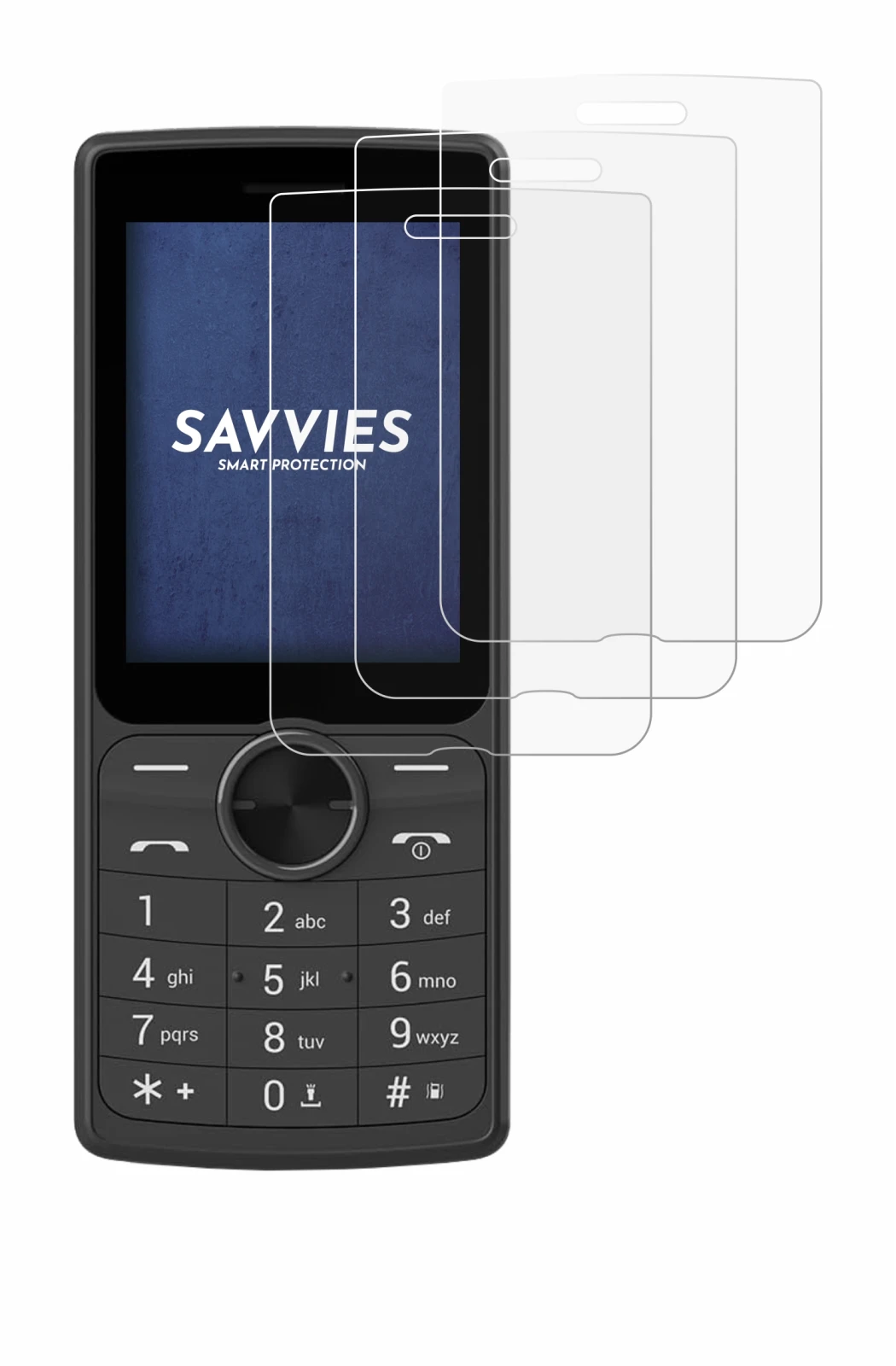 Image of the device SPC Wild Cool with a wide variety of screen protectors.