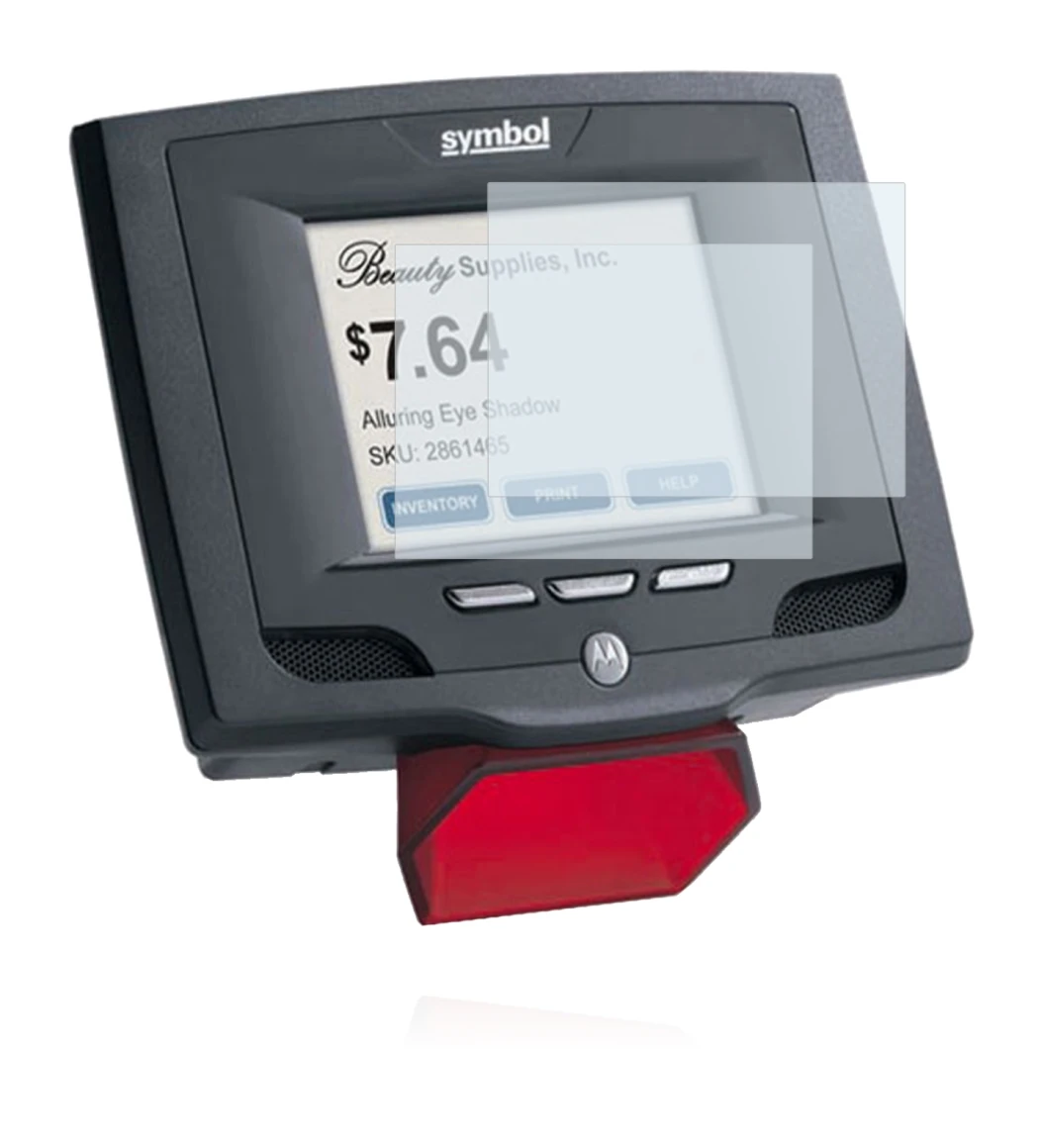 Image of the device Symbol MK500 with a wide variety of screen protectors.