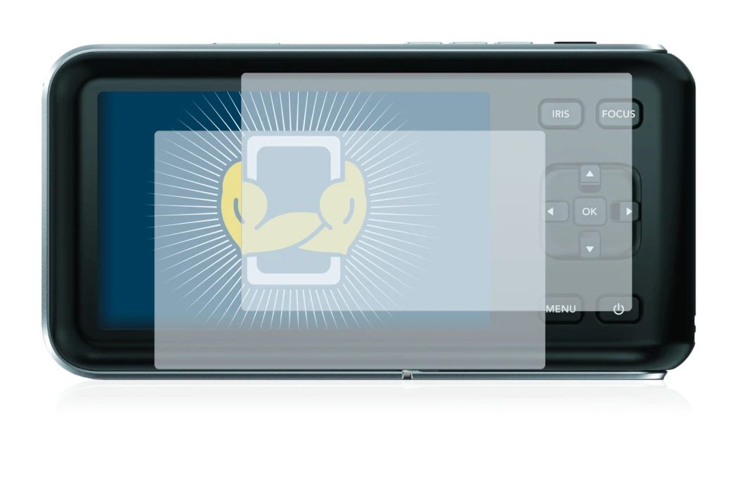 Image of the device Blackmagic Pocket Cinema Camera with a wide variety of screen protectors.