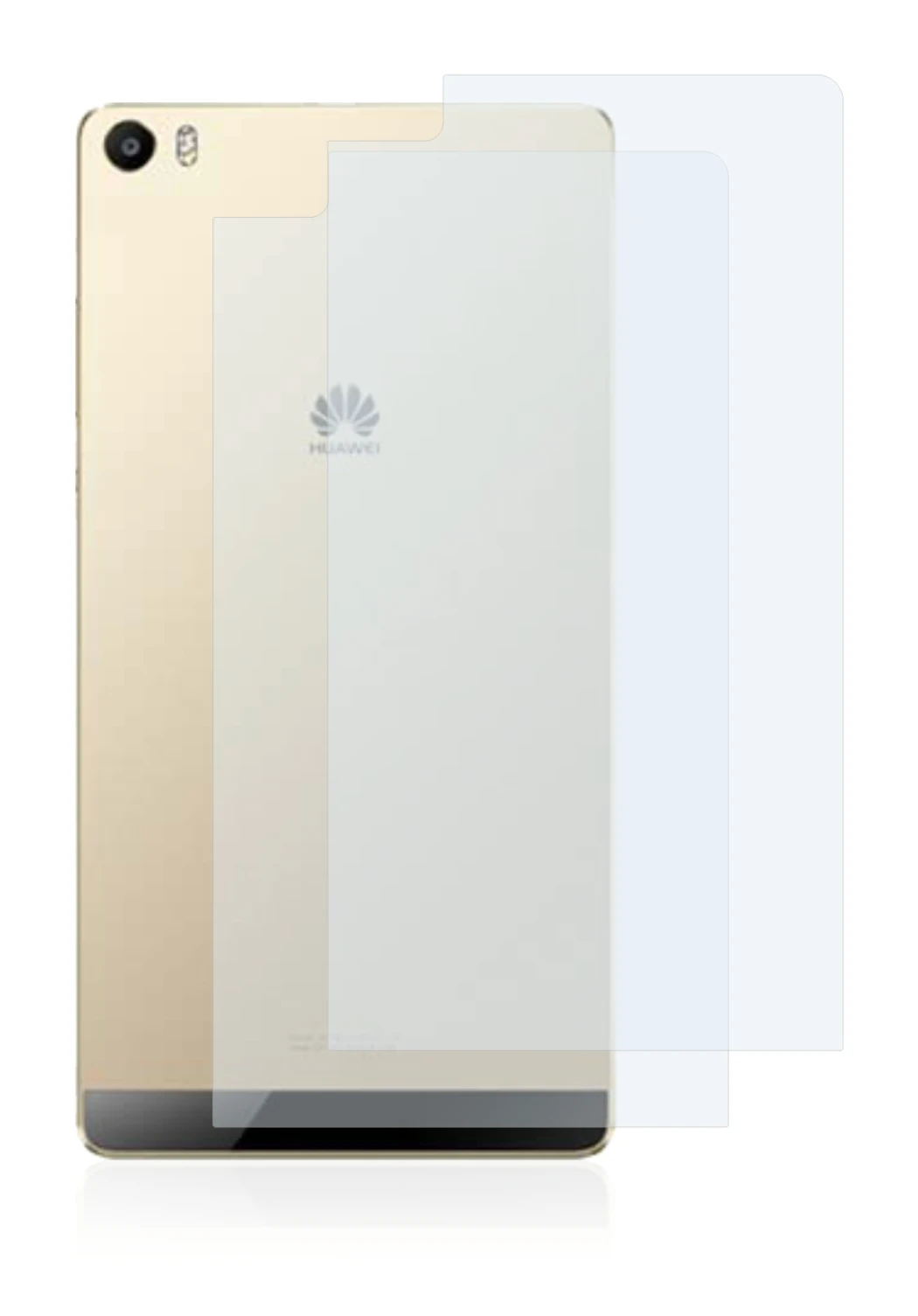 Image of the device Huawei P8 Max (Back) with a wide variety of screen protectors.