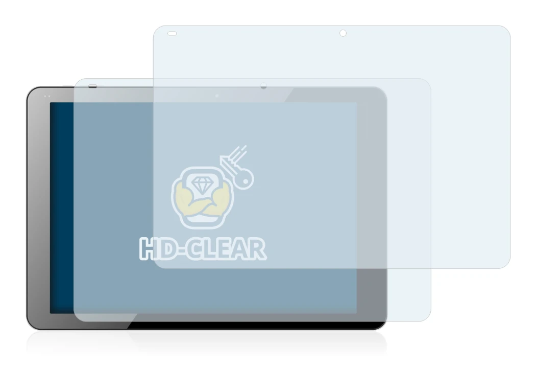 Image of the device Chuwi Hi12 with a wide variety of screen protectors.