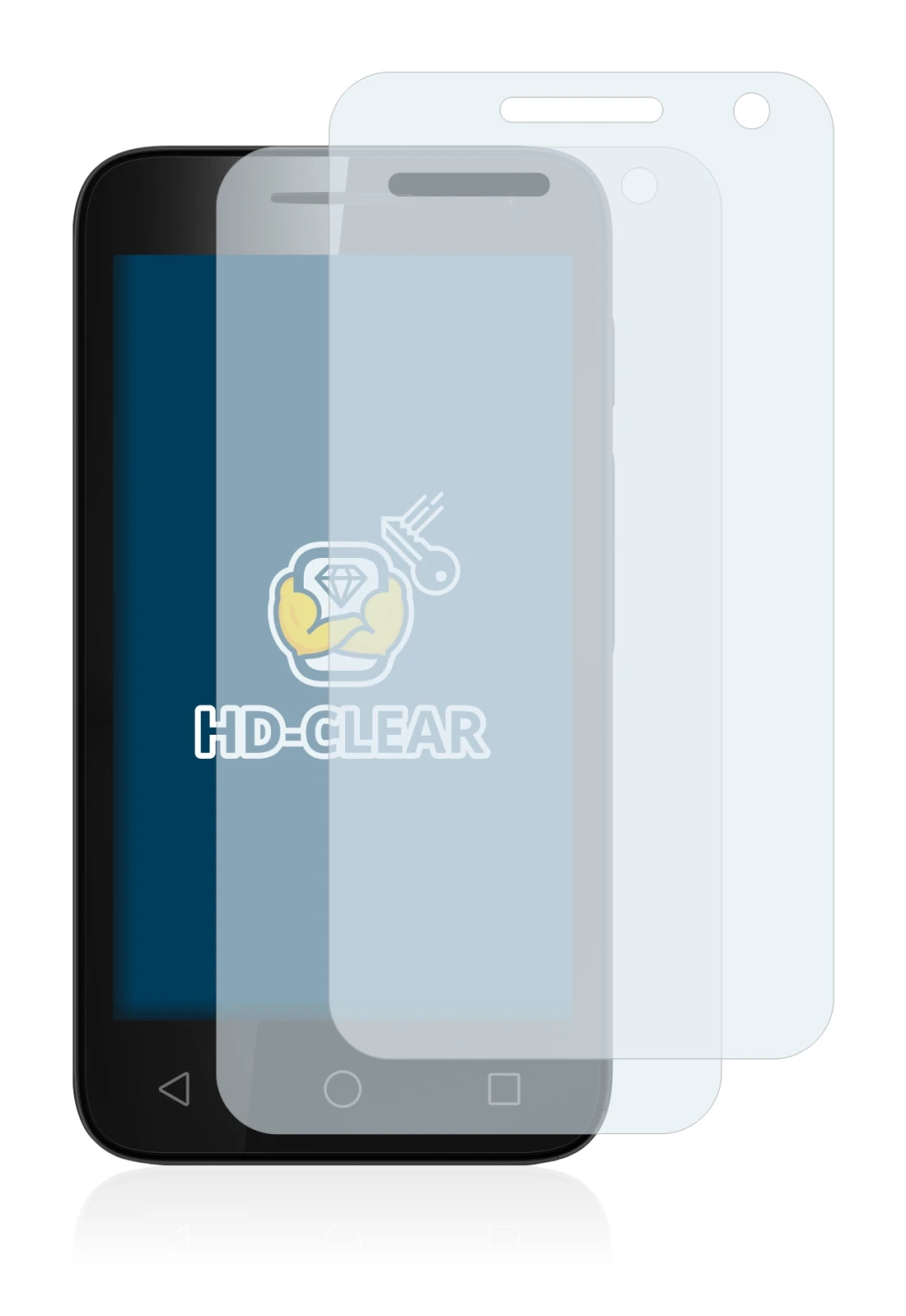 Image of the device Vodafone Smart mini 7 with a wide variety of screen protectors.