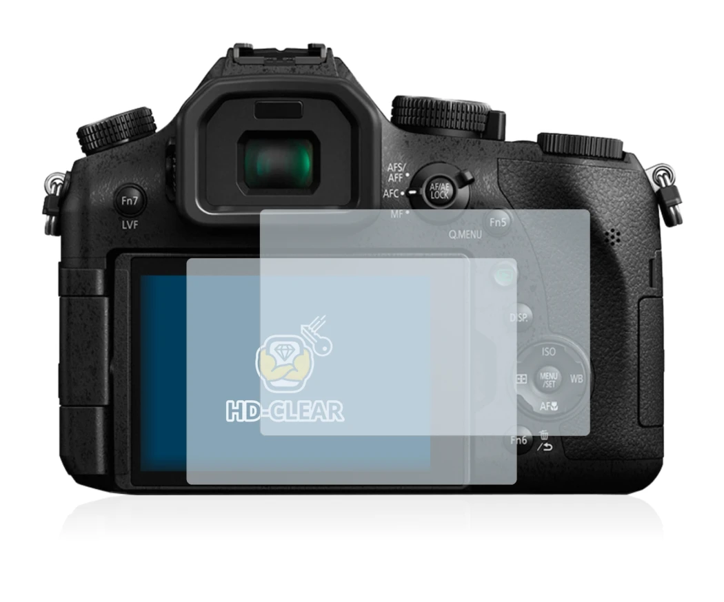 Image of the device Panasonic Lumix DMC-FZ2000 with a wide variety of screen protectors.
