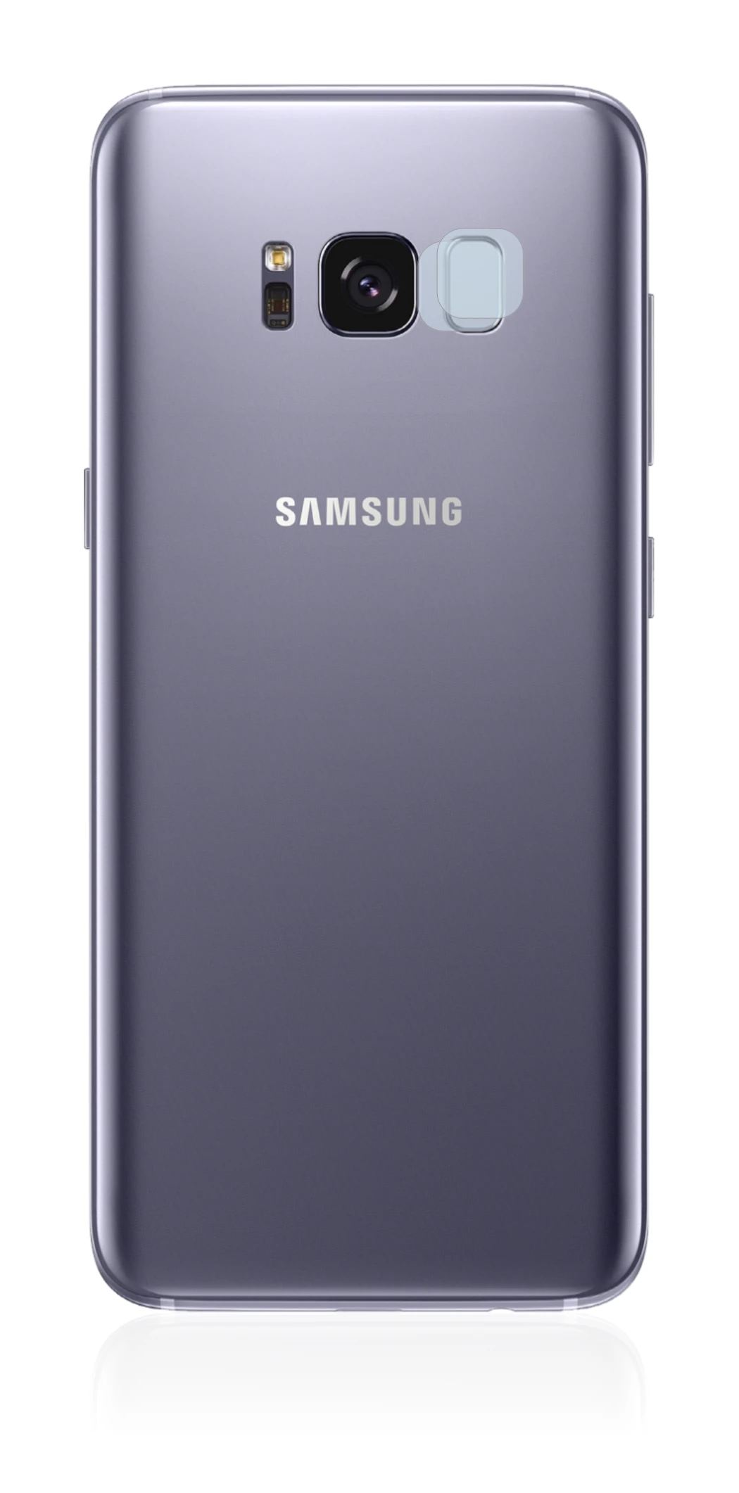 Image of the device Samsung Galaxy S8 (ONLY Camera Lens) with a wide variety of screen protectors.