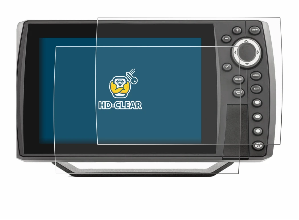 Image of the device Humminbird Helix 7 with a wide variety of screen protectors.