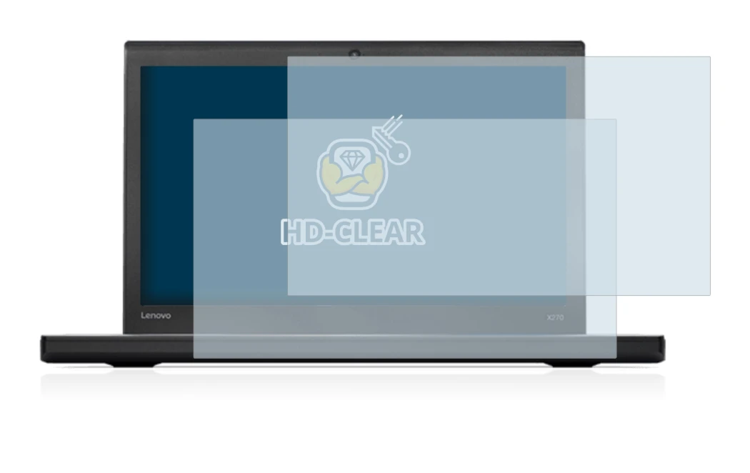 Image of the device Lenovo ThinkPad X270 with a wide variety of screen protectors.