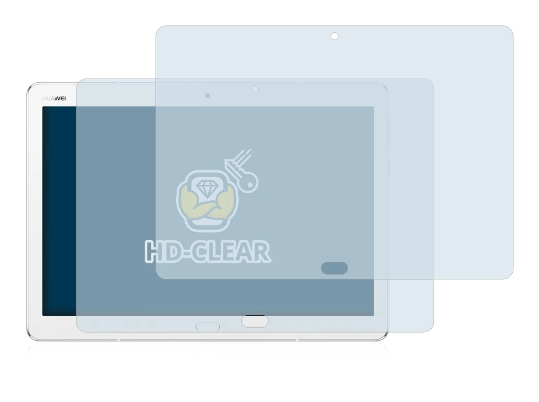 Image of the device Huawei MediaPad M3 Lite 10.1 with a wide variety of screen protectors.