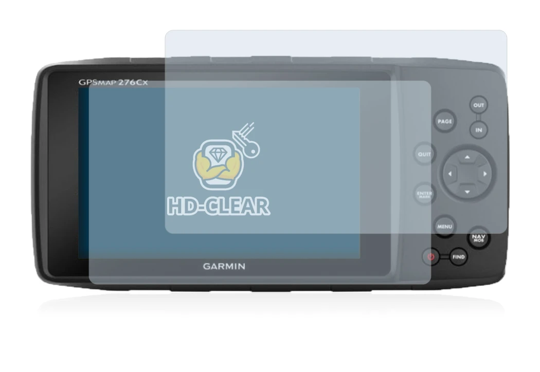 Image of the device Garmin GPSMAP 276Cx with a wide variety of screen protectors.