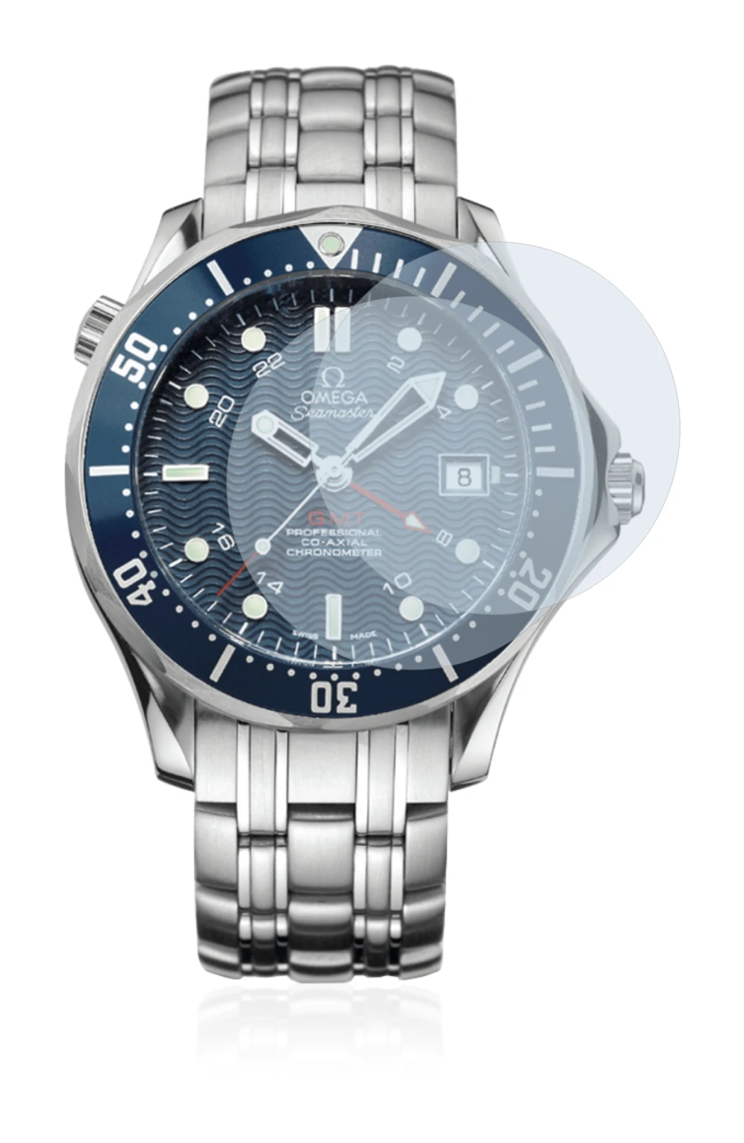 Image of the device Omega Seamaster Diver (41 mm) with a wide variety of screen protectors.