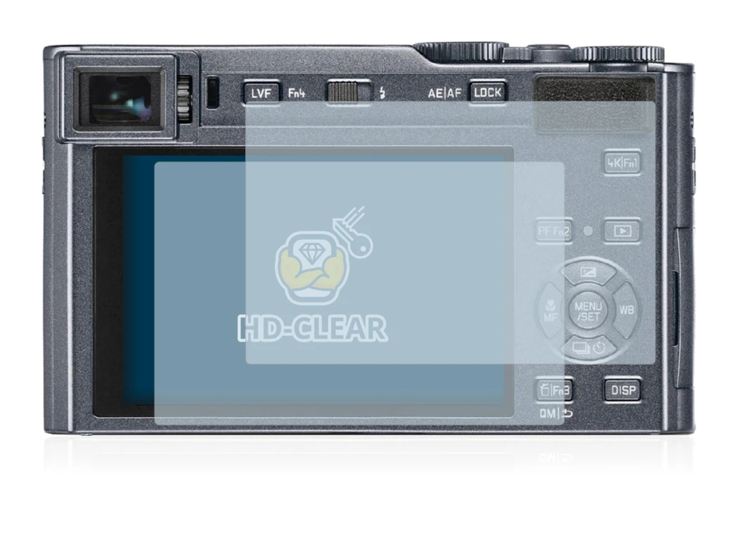 Image of the device Leica C-Lux with a wide variety of screen protectors.
