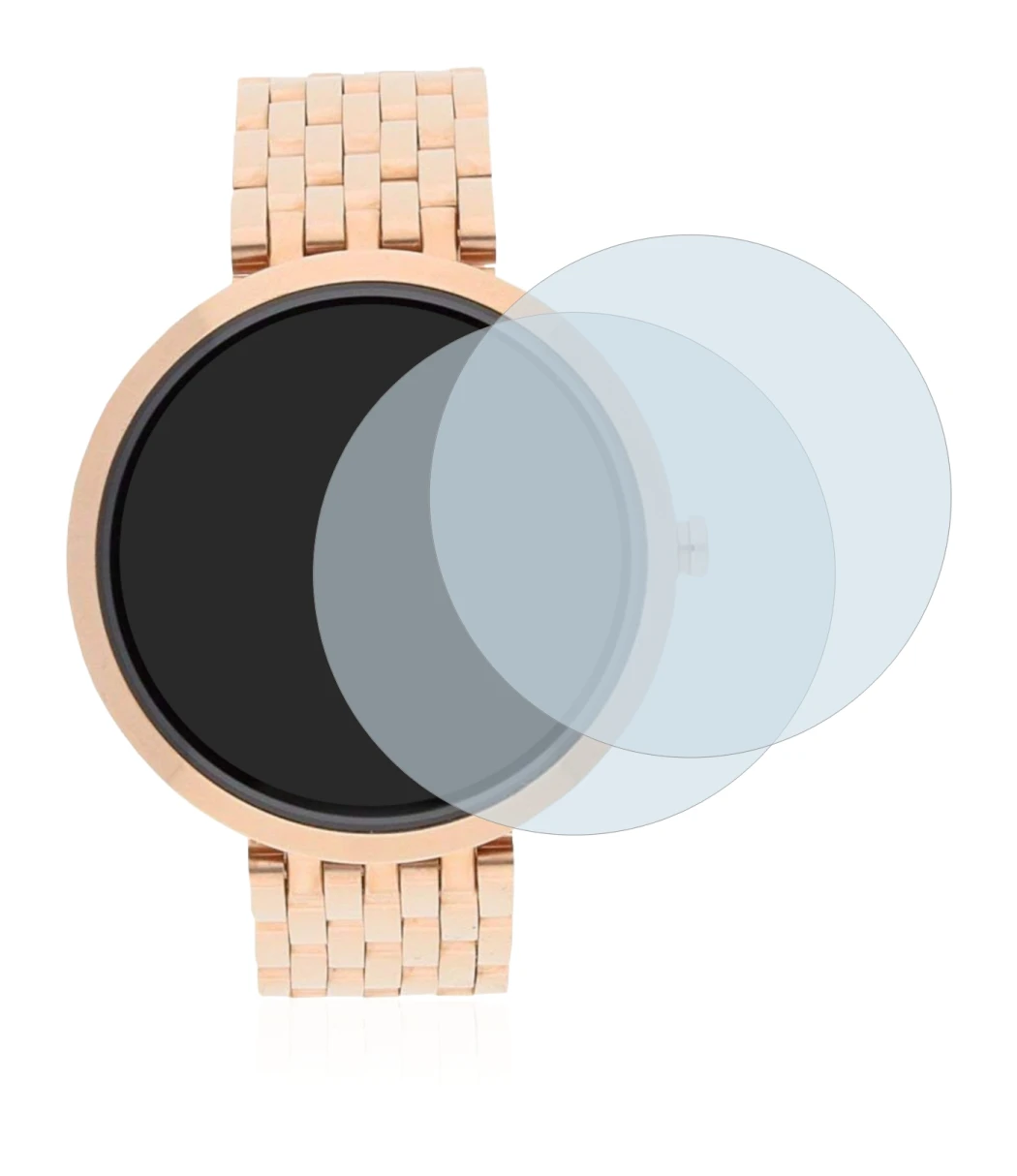 Image of the device Xlyne X-Watch Siona XW Fit with a wide variety of screen protectors.