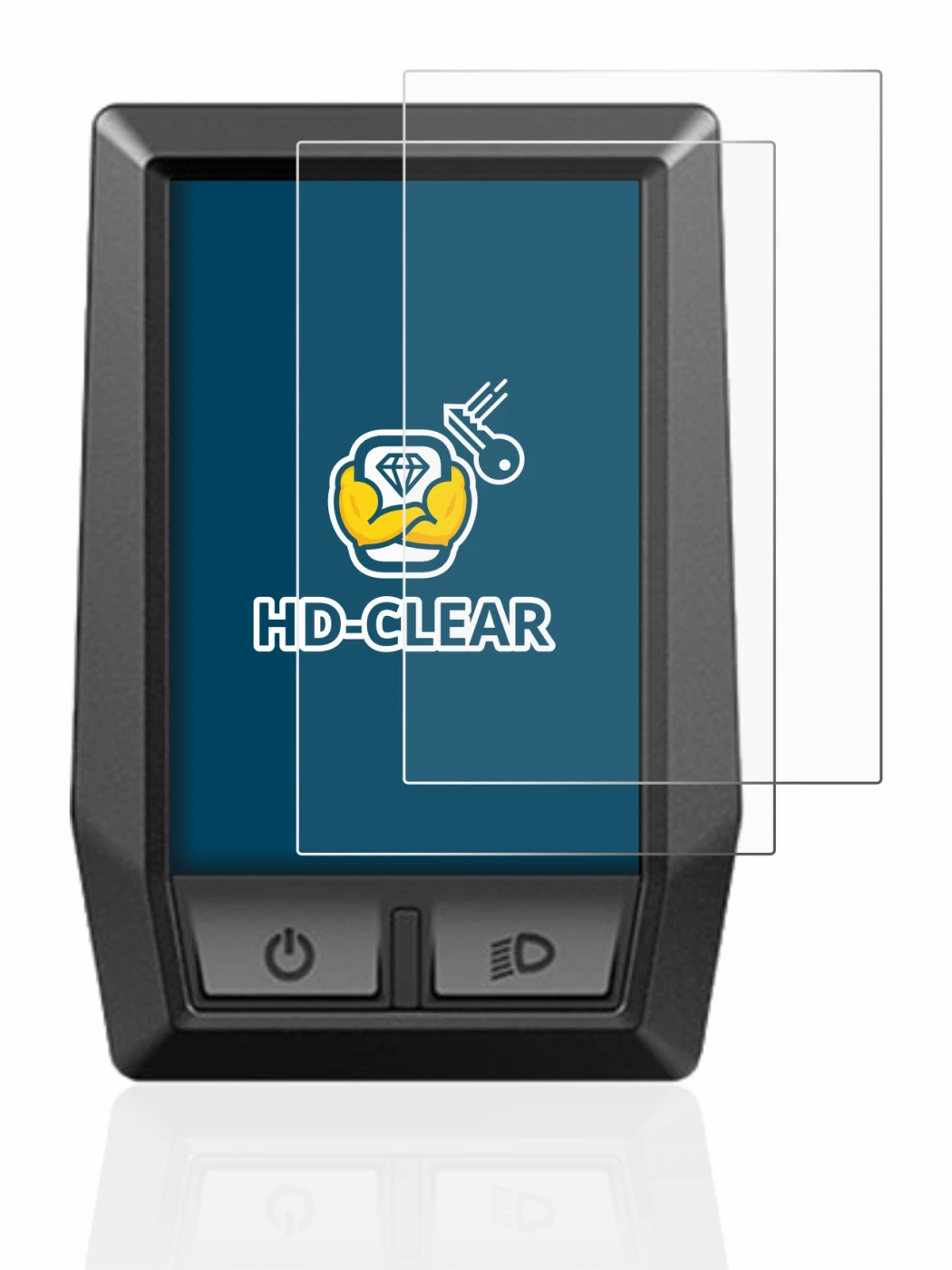 Image of the device Bosch Kiox with a wide variety of screen protectors.