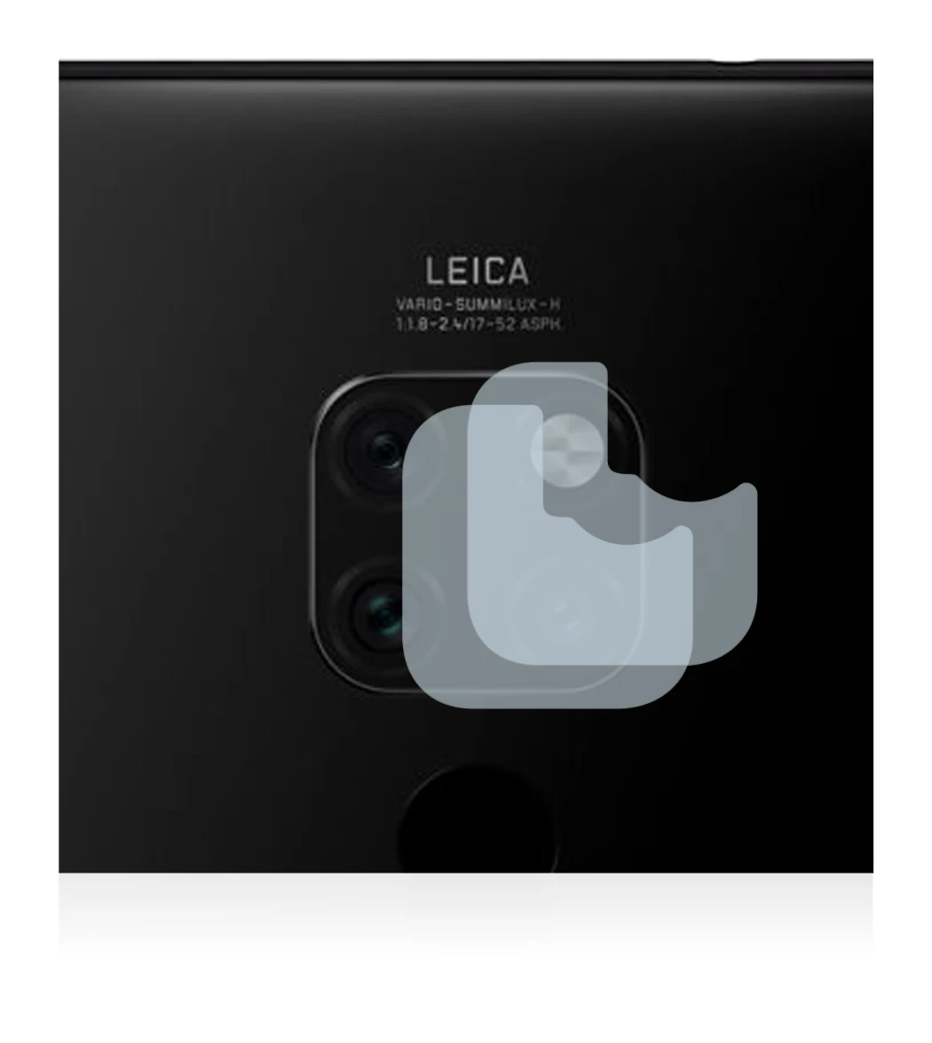 Image of the device Huawei Mate 20 (ONLY Camera Lens) with a wide variety of screen protectors.