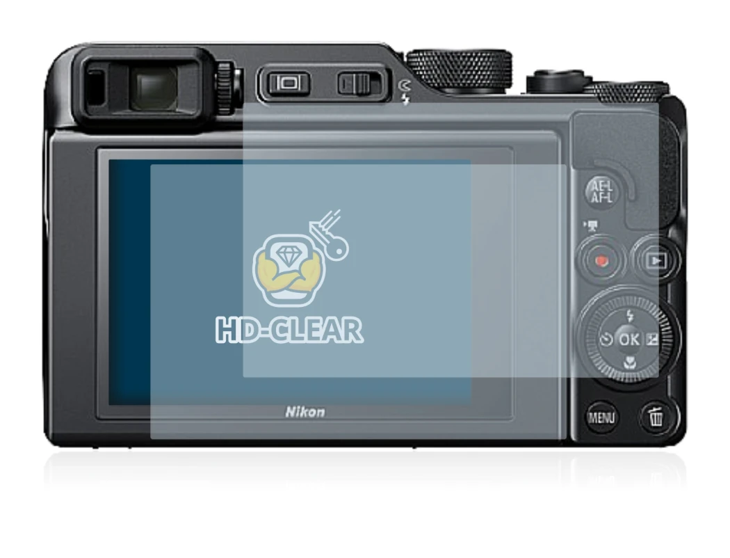 Image of the device Nikon Coolpix A1000 with a wide variety of screen protectors.