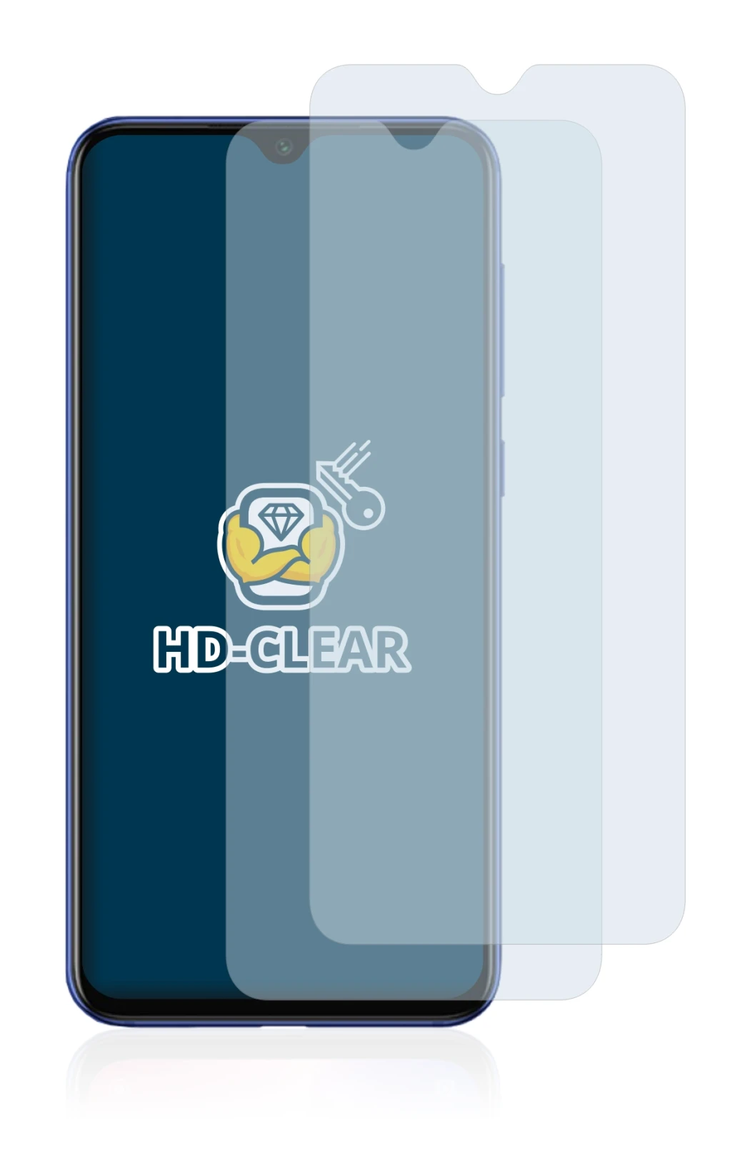 Image of the device Xiaomi Mi 9 SE with a wide variety of screen protectors.